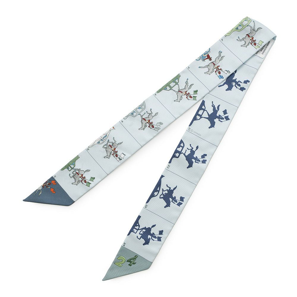 エルメス スカーフ ツイリー エルメス・パラード Hermes Parade HERMES シルク 2024秋冬