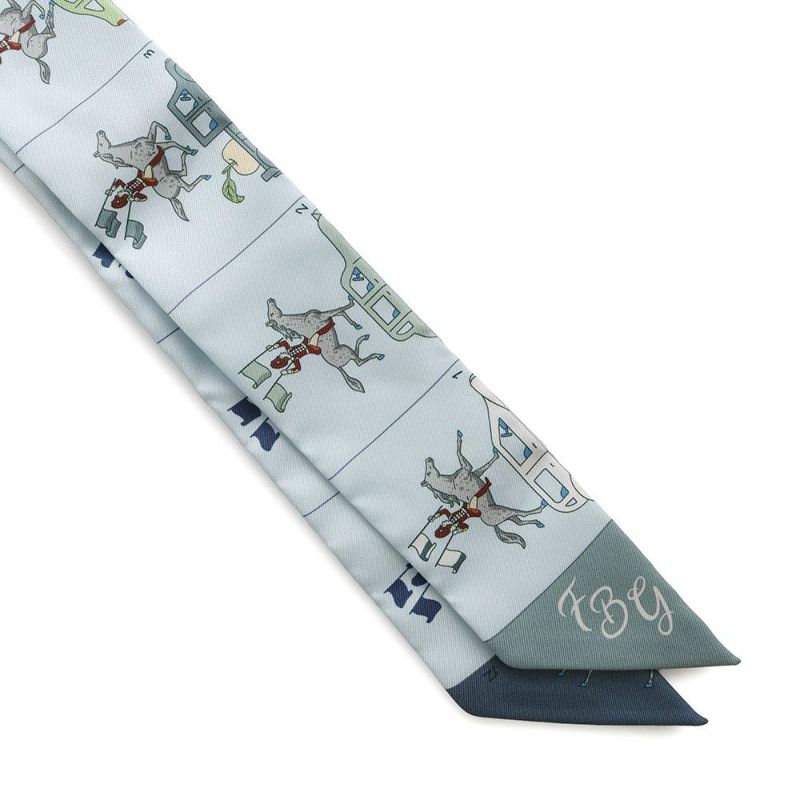 エルメス スカーフ ツイリー エルメス・パラード Hermes Parade HERMES シルク 2024秋冬