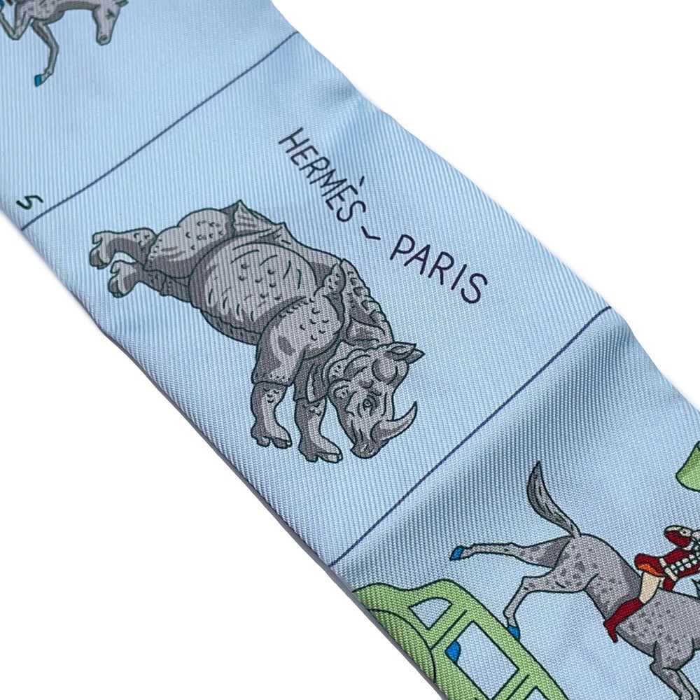 エルメス スカーフ ツイリー エルメス・パラード Hermes Parade HERMES シルク 2024秋冬