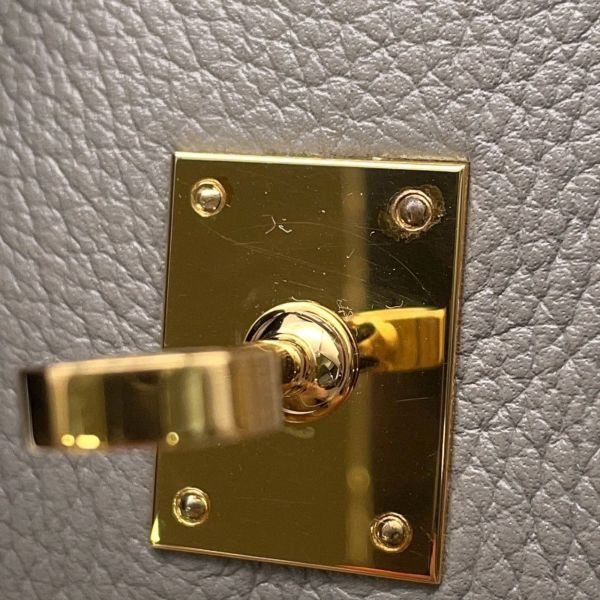 エルメス バーキン25 グリアスファルト/ゴールド金具 トリヨンノビーヨ Y刻印 HERMES Birkin ハンドバッグ