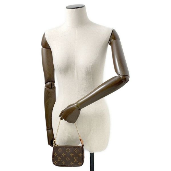 ルイヴィトン ポーチ モノグラム ミニ・ポシェット アクセソワール M58009 ヴィトン アクセサリーポーチ 小物入れ