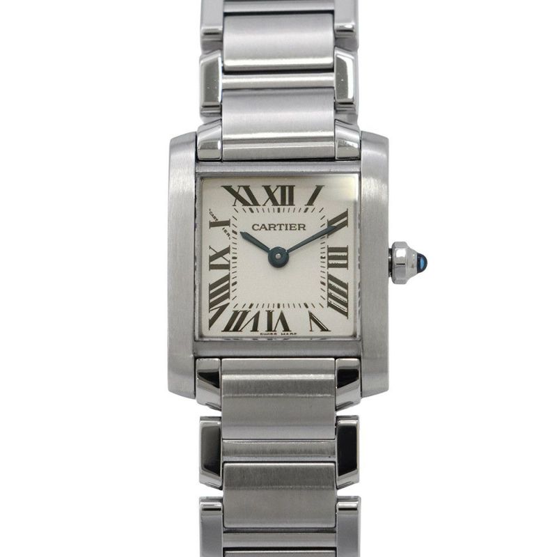 カルティエ タンク フランセーズ SM W51008Q3 Cartier 腕時計 クォーツ