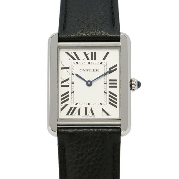 カルティエ タンク ソロ LM WSTA0028 Cartier 腕時計 シルバー