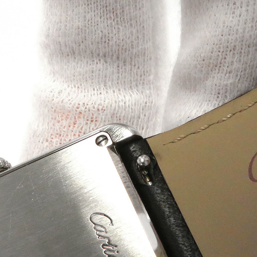 カルティエ タンク ソロ LM WSTA0028 Cartier 腕時計 シルバー文字盤 クォーツ