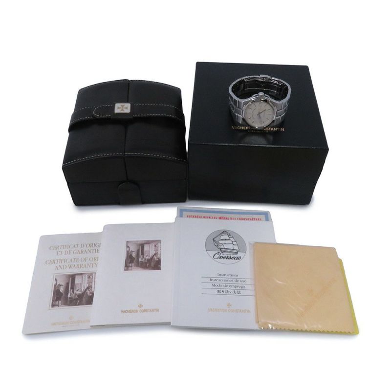 ヴァシュロンコンスタンタン オーヴァーシーズ 42040/423A 腕時計 シルバー文字盤