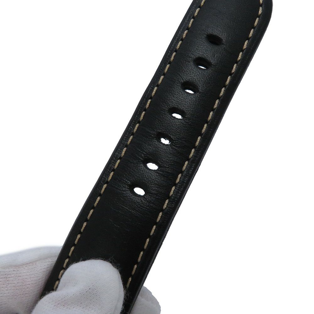 パネライ ルミノール マリーナ ロゴ 3デイズ アッチャイオ U番 PAM00776 PANERAI 腕時計 黒文字盤