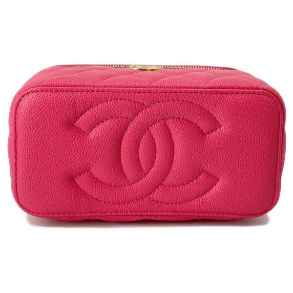 シャネル チェーンショルダーバッグ マトラッセ ココマーク バニティバッグ キャビアスキン AP3204 CHANEL