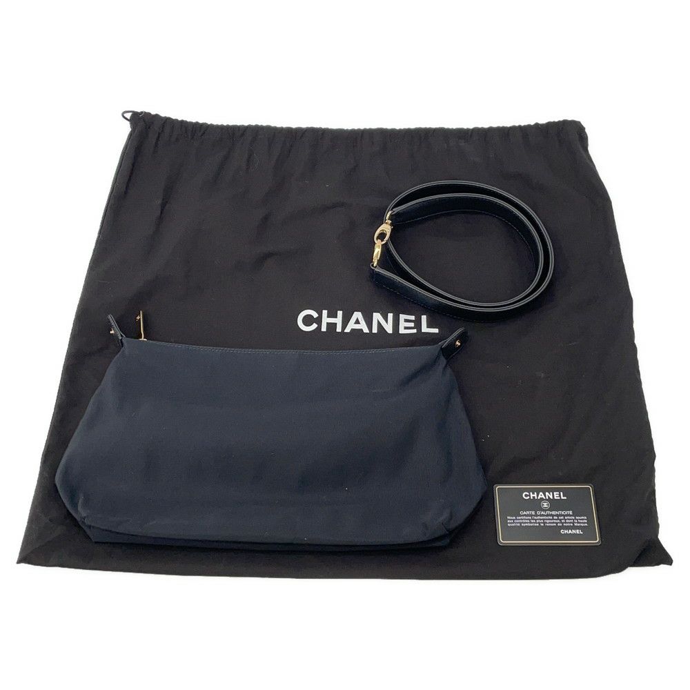 シャネル トートバッグ ココマーク エグゼクティブライン A15206 CHANEL ハンドバッグ 黒