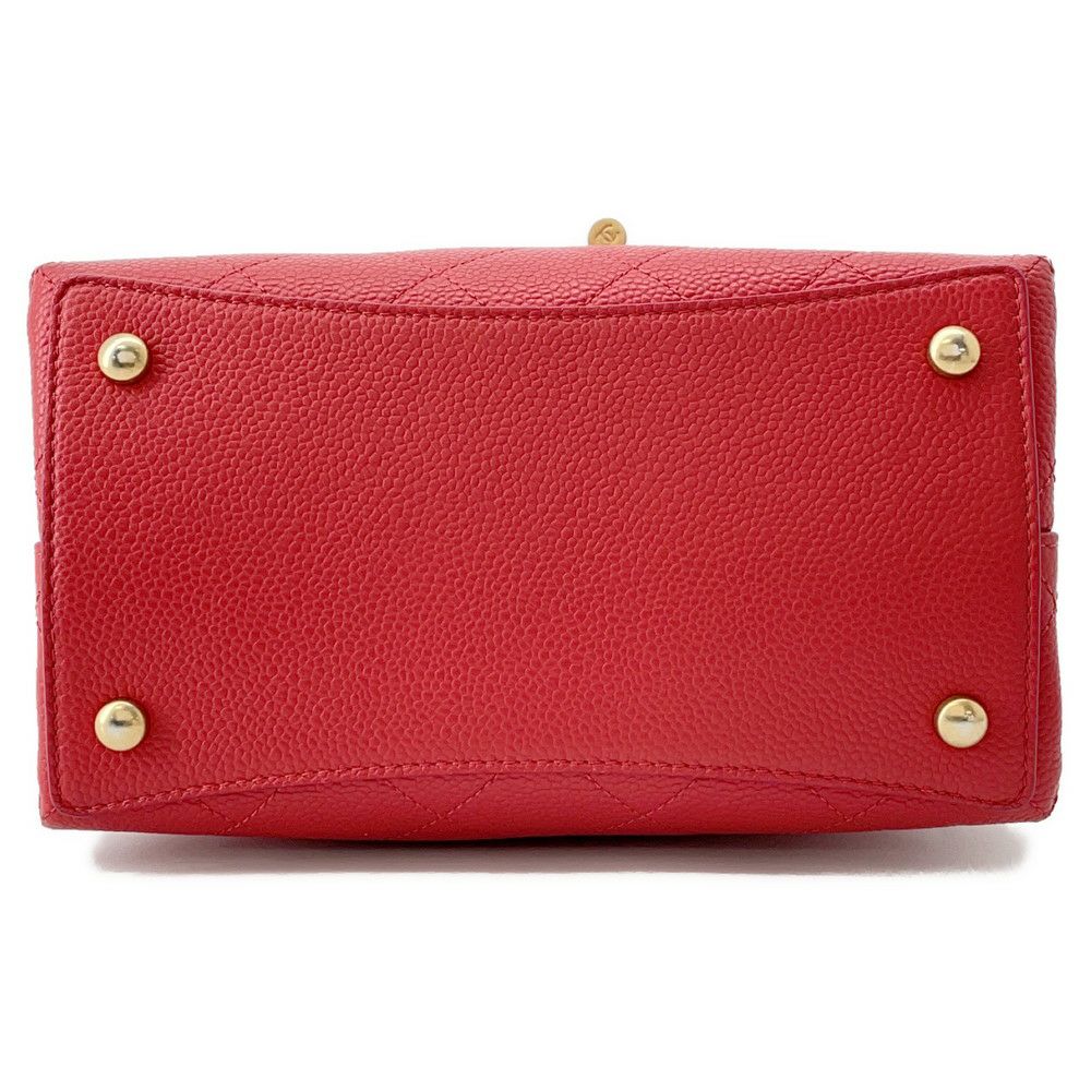 シャネル ハンドバッグ ココマーク マトラッセ ドローストリング キャビアスキン AS0310 CHANEL 2way 巾着