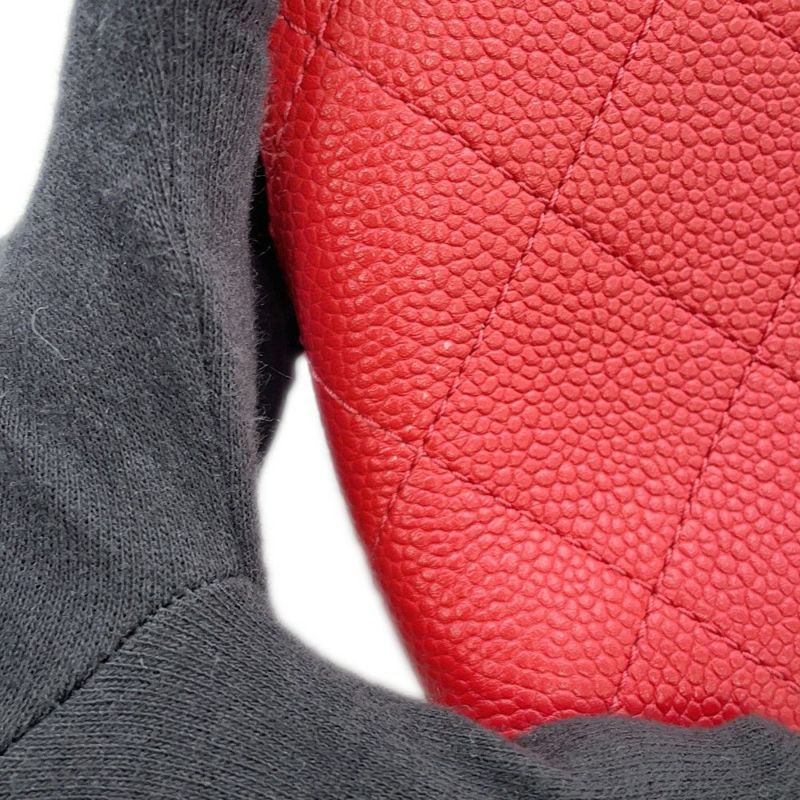 シャネル ハンドバッグ ココマーク マトラッセ ドローストリング キャビアスキン AS0310 CHANEL 2way 巾着