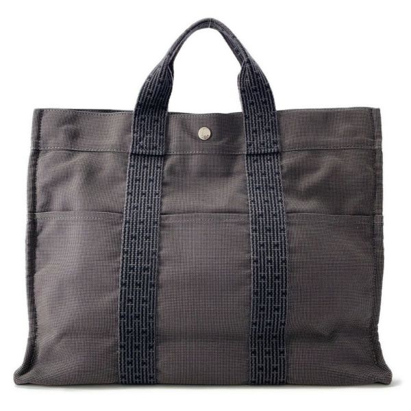 エルメス ハンドバッグ エールライントートMM キャンバス HERMES バッグ トートバッグ
