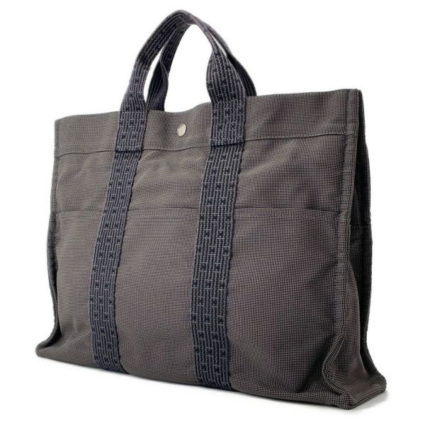 エルメス ハンドバッグ エールライントートMM キャンバス HERMES バッグ トートバッグ