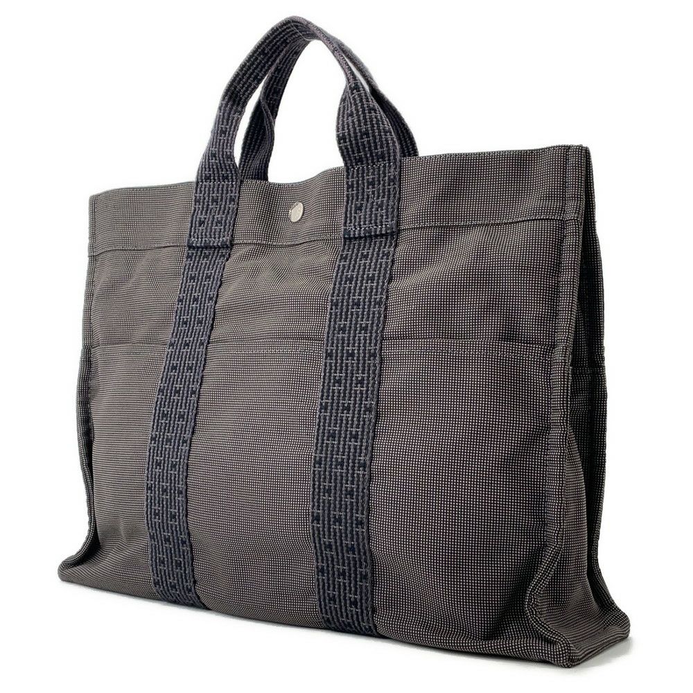 エルメス ハンドバッグ エールライントートMM キャンバス HERMES バッグ トートバッグ
