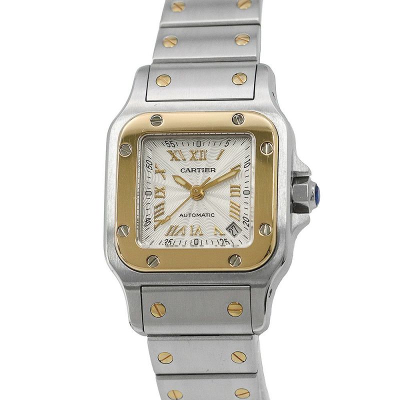 カルティエ サントスガルベ SM W20045C4 Cartier 腕時計 シルバー文字盤