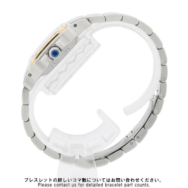 カルティエ サントスガルベ SM W20045C4 Cartier 腕時計 シルバー文字盤