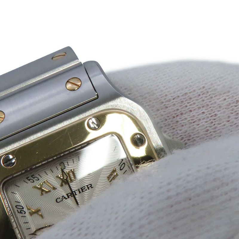 カルティエ サントスガルベ SM W20045C4 Cartier 腕時計 シルバー文字盤