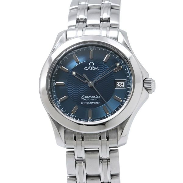 オメガ シーマスター 2501.81.00 OMEGA 腕時計 ブルー文字盤