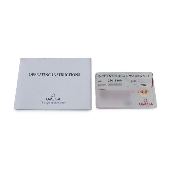 オメガ シーマスター 2501.81.00 OMEGA 腕時計 ブルー文字盤