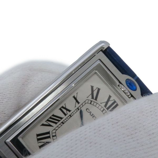 カルティエ タンク バスキュラント LM W1011355 Cartier 腕時計 シルバー文字盤