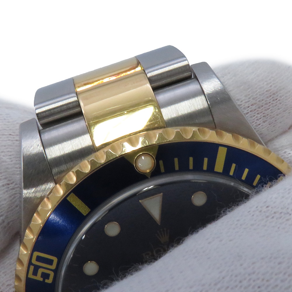 ロレックス サブマリーナ デイト コンビ V番 SS/K18YGイエローゴールド 16613 ROLEX 腕時計