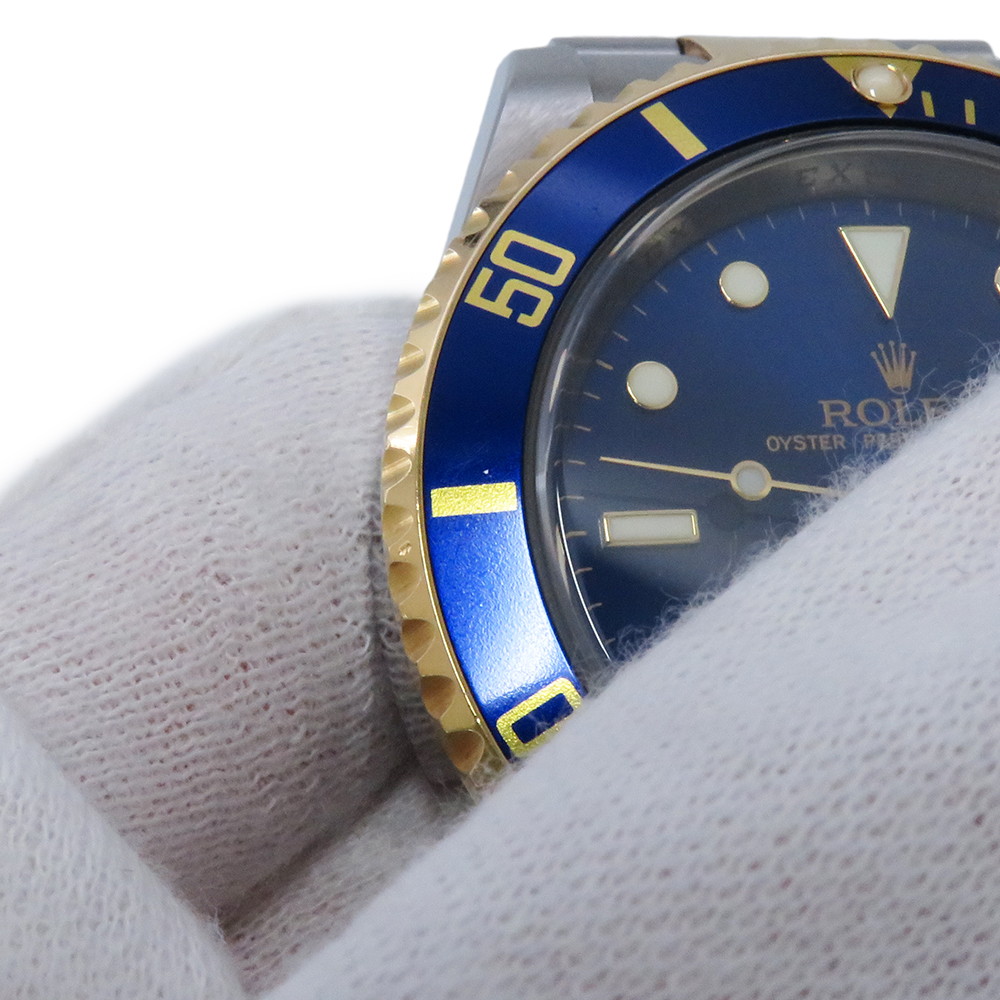 ロレックス サブマリーナ デイト コンビ V番 SS/K18YGイエローゴールド 16613 ROLEX 腕時計