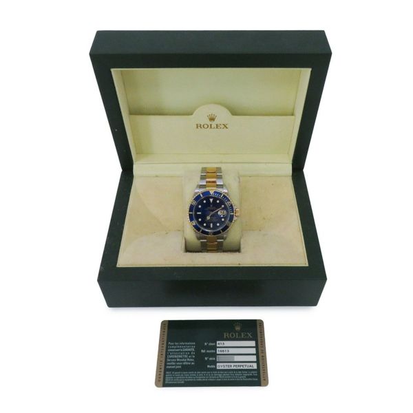 ロレックス サブマリーナ デイト コンビ V番 SS/K18YGイエローゴールド 16613 ROLEX 腕時計