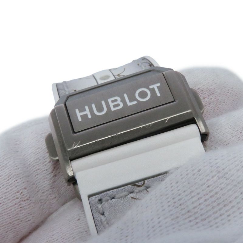 ウブロ ビッグバン ウニコ ベルルッティ 日本限定100本 421.NE.0500.VR.JBER22 ホワイト/スケルトン文字盤