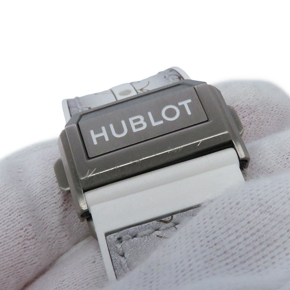 ウブロ ビッグバン ウニコ ベルルッティ 日本限定100本 421.NE.0500.VR.JBER22 ホワイト/スケルトン文字盤