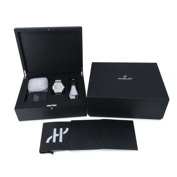 ウブロ ビッグバン ウニコ ベルルッティ 日本限定100本 421.NE.0500.VR.JBER22 ホワイト/スケルトン文字盤