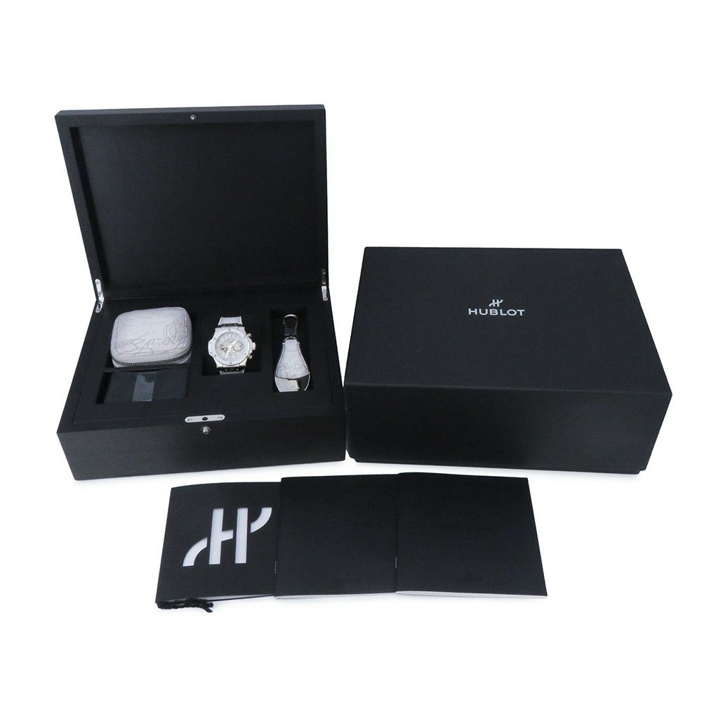 ウブロ ビッグバン ウニコ ベルルッティ 日本限定100本 421.NE.0500.VR.JBER22 ホワイト/スケルトン文字盤