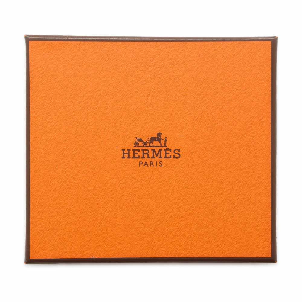 エルメス コインケース バスティア エトゥープ ヴォーエプソン B刻印 HERMES 財布