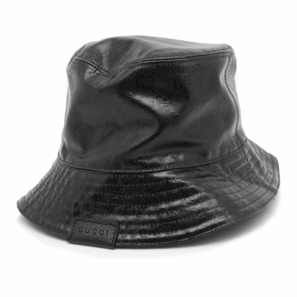 ☆GUCCI ☆バケットハット 黒 M (58 cm) GUCCI バケットハット 黒 M