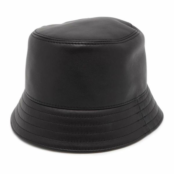 年末のプロモーション大特価！ LOEWE HAT FISHEMAN / レザーバケットハット（LOEWE(ロエベ) 帽子