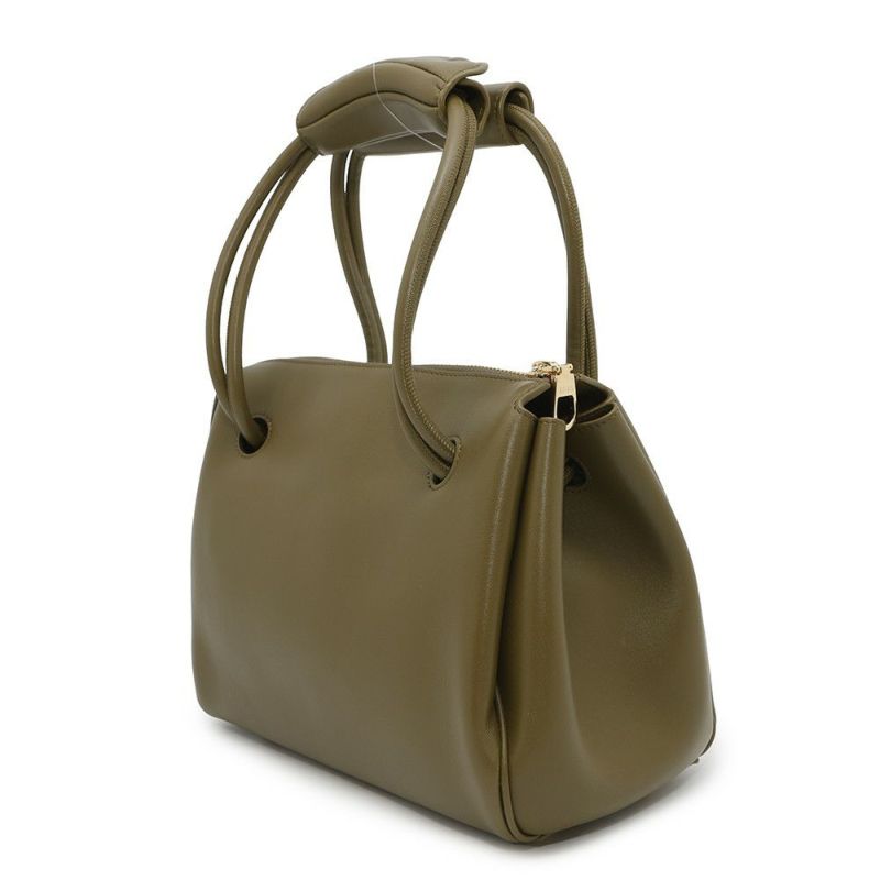 ロエベ ハンドバッグ マドリードバッグ スモール サプルカーフレザー AANBAB2X01 LOEWE 3way グリーン