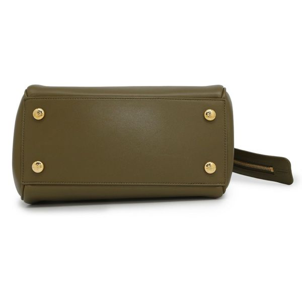 ロエベ ハンドバッグ マドリードバッグ スモール サプルカーフレザー AANBAB2X01 LOEWE 3way グリーン