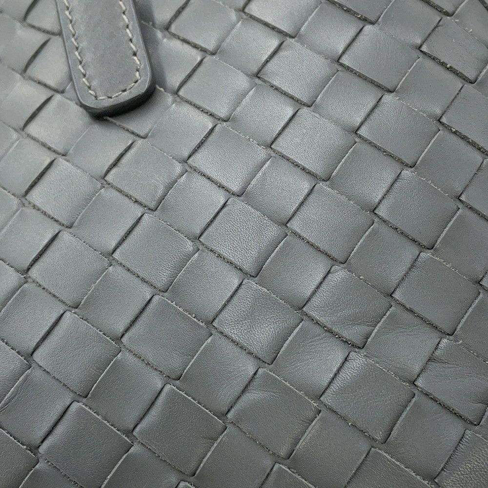 ボッテガヴェネタ ハンドバッグ イントレチャート スモール ローマバッグ レザー 489509 BOTTEGA VENETA 2way