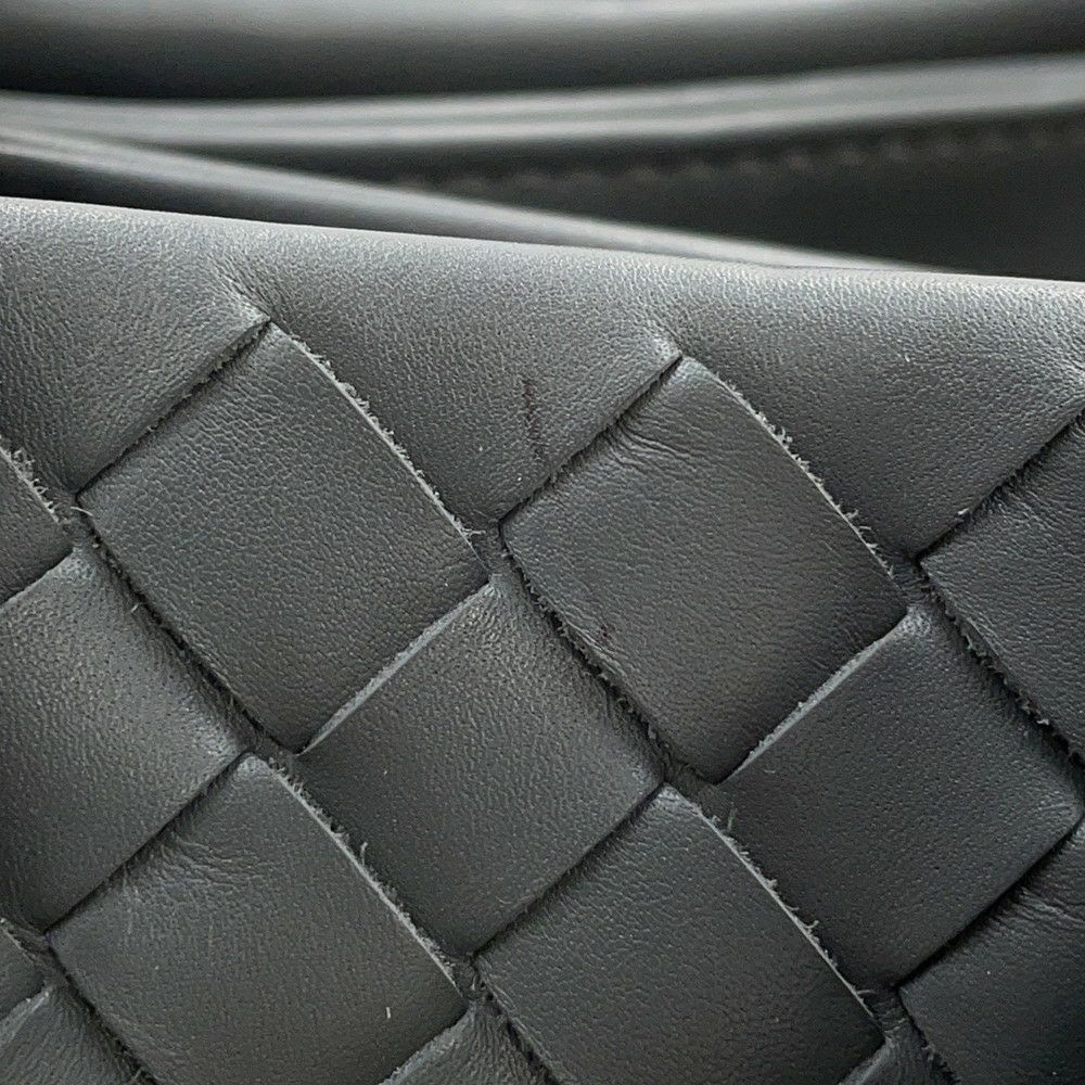 ボッテガヴェネタ ハンドバッグ イントレチャート スモール ローマバッグ レザー 489509 BOTTEGA VENETA 2way
