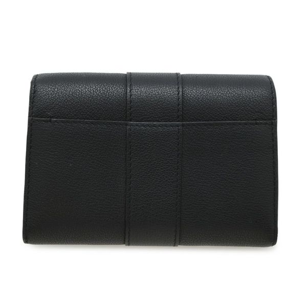 デルボー 三つ折り財布 ブリヨン レザー AB0493 Delvaux 財布 黒