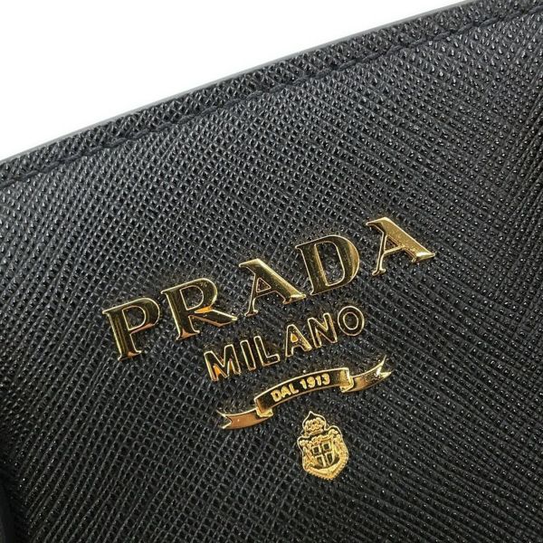 プラダ ハンドバッグ サフィアーノ レザー 1BA164 PRADA 2WAY 黒