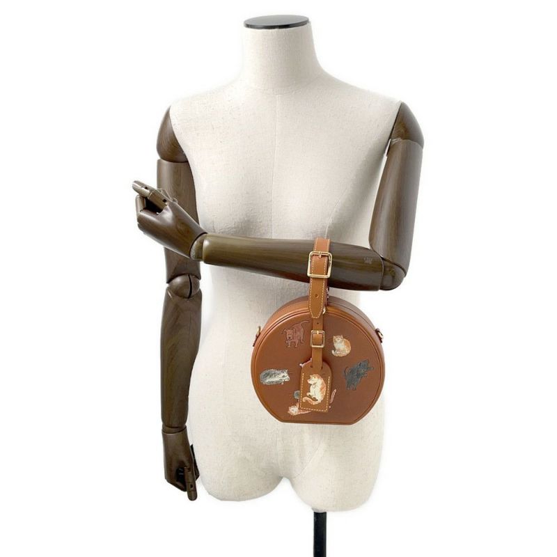 ルイ ヴィトン ショルダーバッグ キャットグラム プティット ボワット シャポー M52972 LOUIS VUITTON 猫 犬