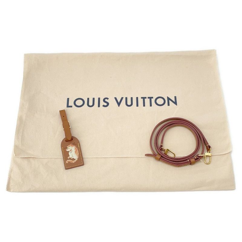 ルイ ヴィトン ショルダーバッグ キャットグラム プティット ボワット シャポー M52972 LOUIS VUITTON 猫 犬