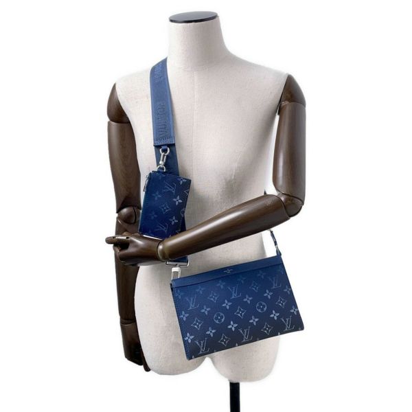 ルイヴィトン ショルダーバッグ モノグラム・グラディエント ガストン・ウェアラブル ウォレット M11544 LOUIS VUITTON