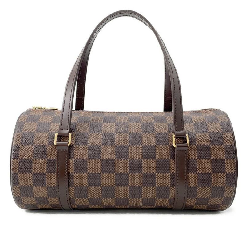 ルイヴィトン ハンドバッグ ダミエ・エベヌ パピヨンPM N51304 LOUIS VUITTON ヴィトン バッグ