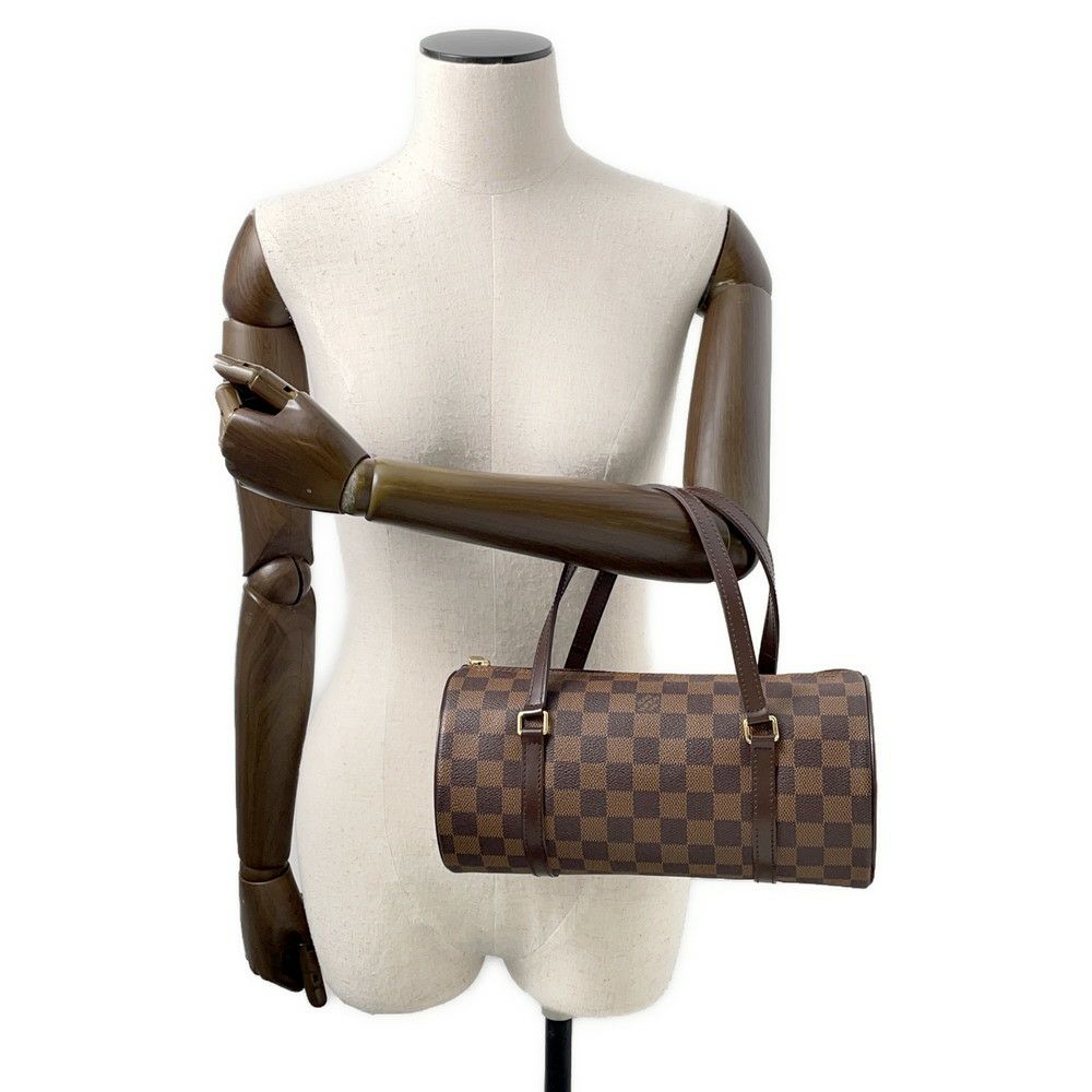 ルイヴィトン ハンドバッグ ダミエ・エベヌ パピヨンPM N51304 LOUIS VUITTON ヴィトン バッグ