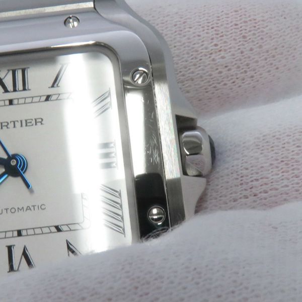 カルティエ サントス ドゥ カルティエ MM WSSA0029 Cartier 腕時計 シルバー文字盤