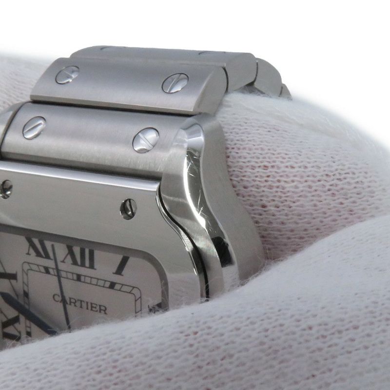 カルティエ サントス ドゥ カルティエ MM WSSA0029 Cartier 腕時計 シルバー文字盤