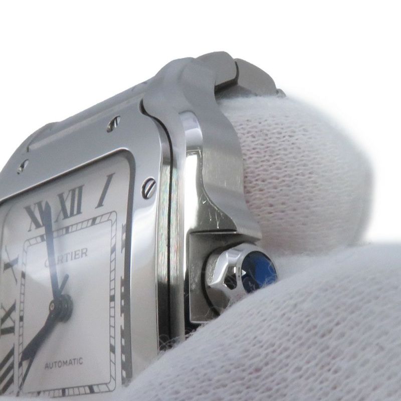カルティエ サントス ドゥ カルティエ MM WSSA0029 Cartier 腕時計 シルバー文字盤