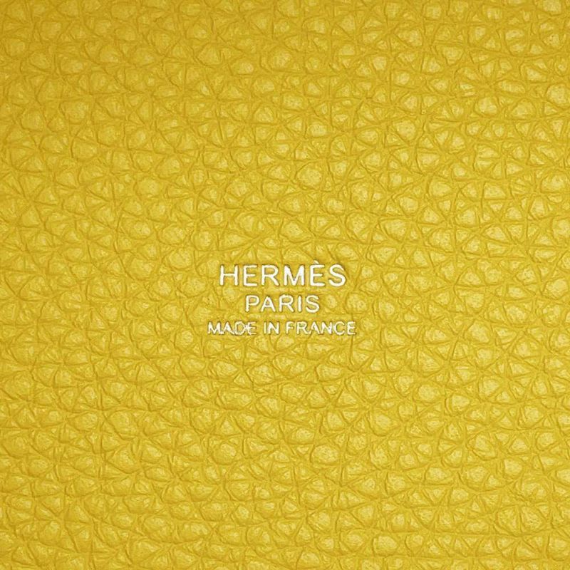 エルメス ハンドバッグ ピコタンロックMM サン/シルバー金具 トリヨンクレマンス W刻印