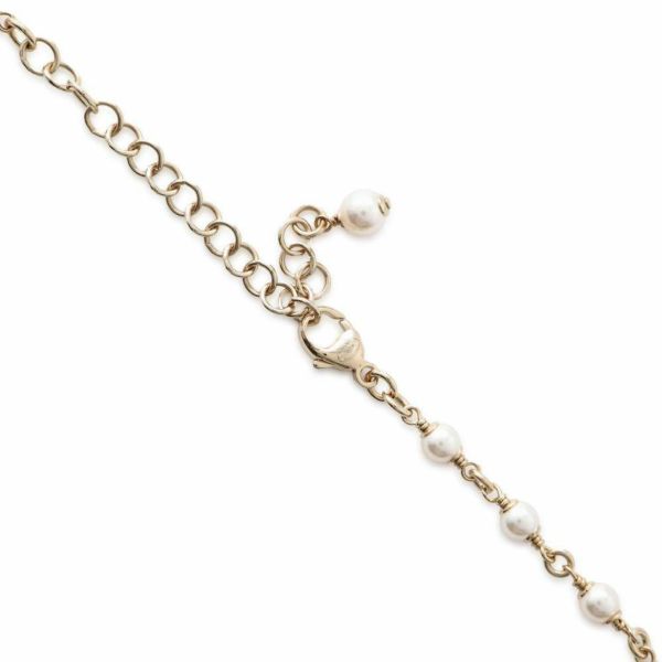 シャネル ネックレス ココマーク フラワー フェイクパール ラインストーン C23 K ABC088 CHANEL アクセサリー