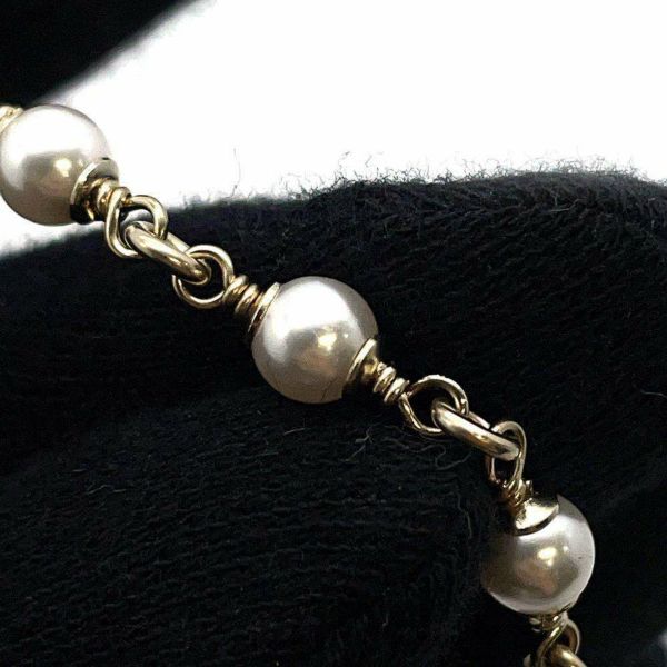 シャネル ネックレス ココマーク フラワー フェイクパール ラインストーン C23 K ABC088 CHANEL アクセサリー